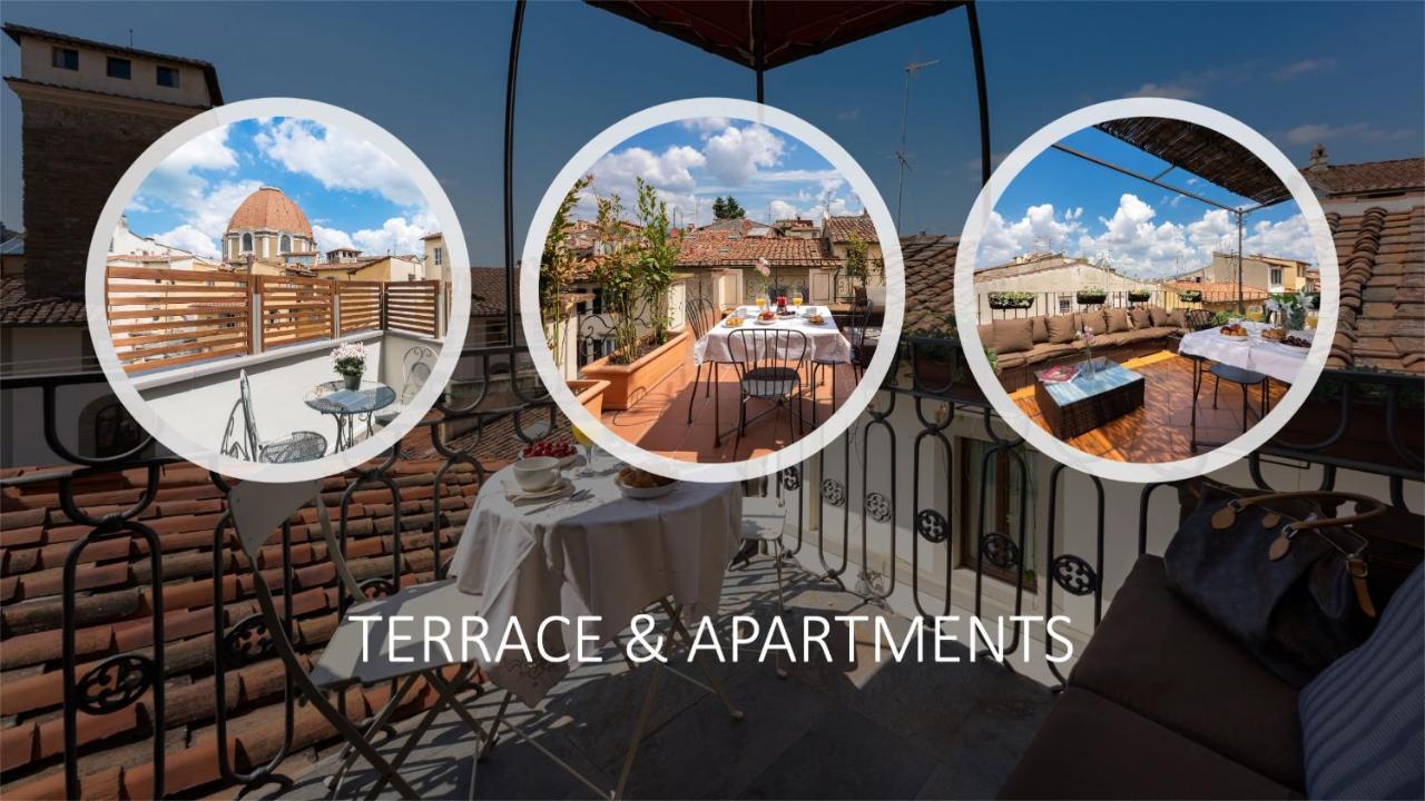 Terrace Apt In Piazza Strozzi-Center Of Florencia Exterior foto
