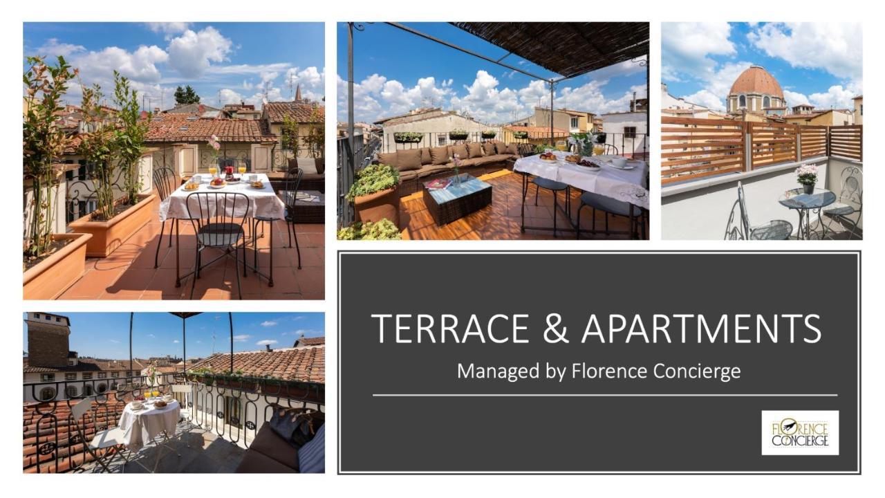 Terrace Apt In Piazza Strozzi-Center Of Florencia Exterior foto